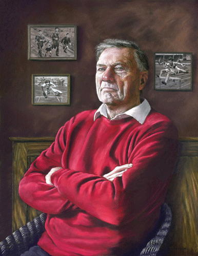 Joe Joe - pastel by Jon Asher