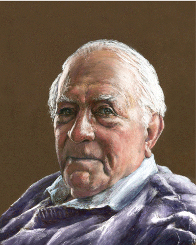 Ray Ray - pastel by Jon Asher